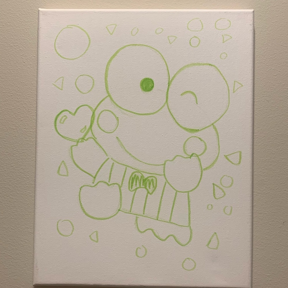 Hello kitty collection I painted